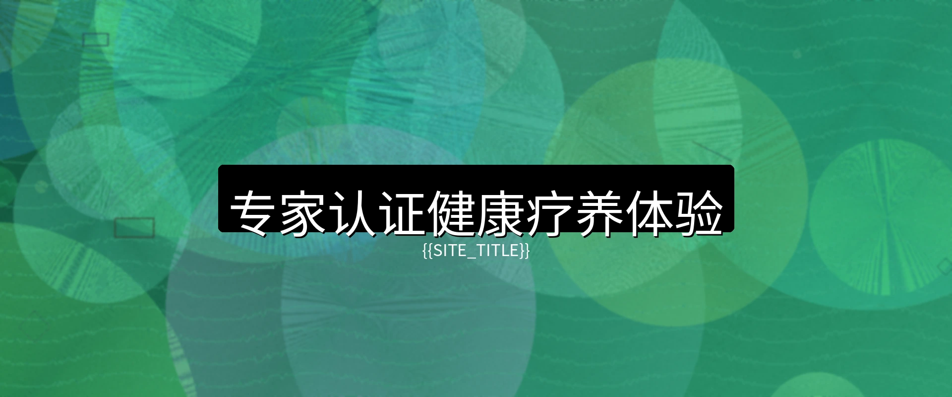 中文字幕健康疗养度假村全景